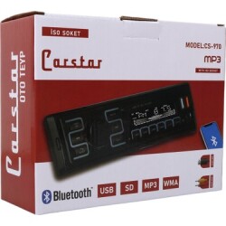 TSI - CARSTAR CS-970 CIFT USB/SD/FM/AUX/BLUETOOTH KUMANDALI OTO TEYP 4X60 WATT - 1