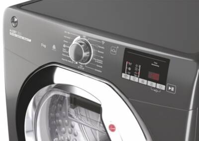 TSI - HOOVER HLE H9A2DCER-17 A SINIFI WIFI 9 KG ANTRASIT ISI POMPALI CAMASIR KURUTMA MAKINESI - 3
