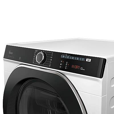 HOOVER NDPEH10A2TCBEXSS A SINIFI WIFI 10 KG BEYAZ ISI POMPALI CAMASIR KURUTMA MAKINESI - 4