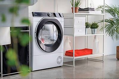 HOOVER NDPEH10A2TCBEXSS A SINIFI WIFI 10 KG BEYAZ ISI POMPALI CAMASIR KURUTMA MAKINESI - 6