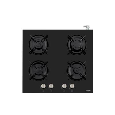 TSI - VESTEL SO-6114 YS SIYAH CAM SET USTU OCAK (20265409) - 1