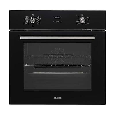 Vestel Af-7684 Ys Cam Ankastre Fırın Sıyah (20262716) - 1