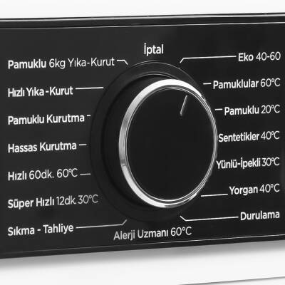 TSI - VESTEL KCMI 98142 WIFI A SINIFI 9 KG YIKAMA 6 KG KURUTMA MAKINESI 15 PROGRAM 1400 DEVIR (20263190) - 4
