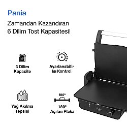 Fakır Panıa Tost Makınesı Rosıe - 2