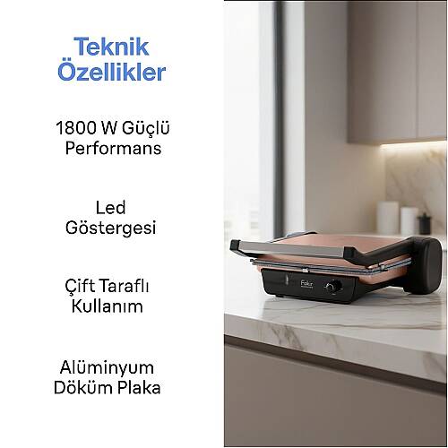 Fakır Panıa Tost Makınesı Rosıe - 3