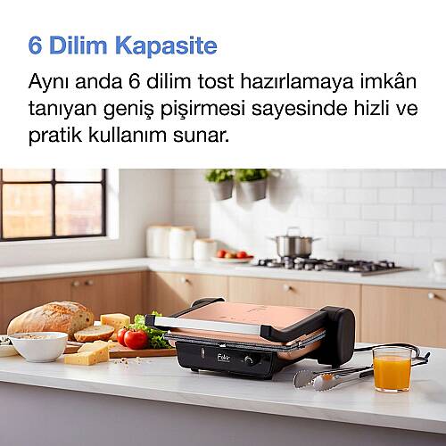 Fakır Panıa Tost Makınesı Rosıe - 4