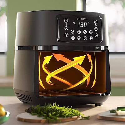 PHILIPS HD9285/96 5000 SERISI XXL AIRFRYER 7.2 FRITOZ - 5